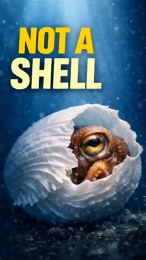 This Isn’t a Shell… It’s an Octopus