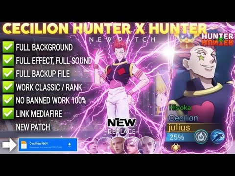 NEW UPDATE!! Script Cecilion Hunter X Hunter - Hisoka No Password |Full Effect Voice | Patch Terbaru