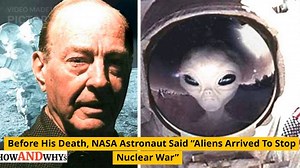 260K views · 5.2K reactions | Before His Death, NASA Astronaut Said “Aliens Arrived To Stop Nuclear War” | Conspiracy times | Facebook