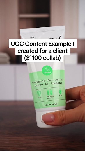 UGC Content Example for Client: $1100 Collab