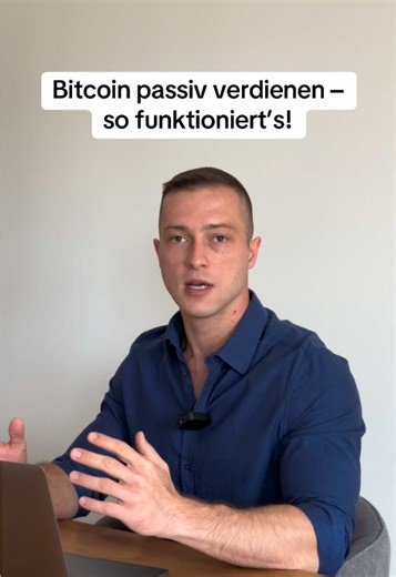 Bitcoin passiv verdienen – so funktioniert’s!