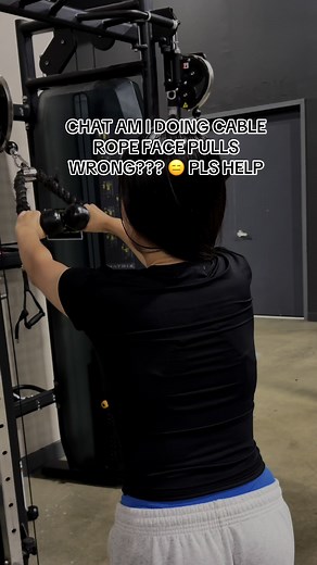 Cable Rope Face Pulls: Correct Your Form!