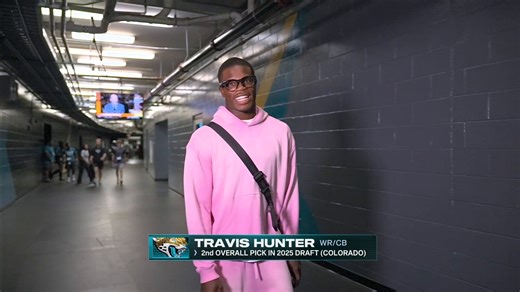 Travis Hunter is ready for some Monday Night Football 🔥 Watch The Kansas City Chiefs-Jacksonville Jaguars at 8 ET on ABC, ESPN and the ESPN App ➡️ https://es.pn/watchnflespn | ESPN