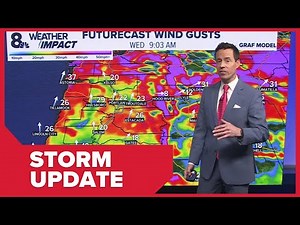 Oregon storm update + Washington flooding latest | Atmospheric River hits PNW