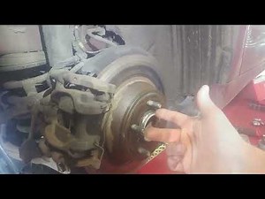 Rear brake pad replacement 2016 Ford Fusion