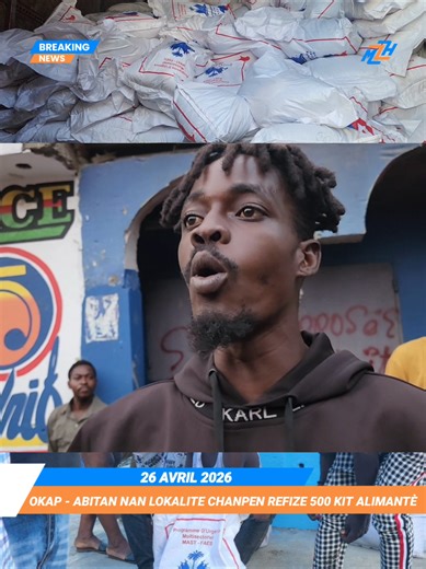Zen Pete Nan Okap! Abitan nan lokalite Chanpen rele chalbare dèyè otorite yo ki ta l distribye kit alimantè, alòske se netwayaj, pwoblèm asenisman Popilasyon à bezwen rezoud. #haiti