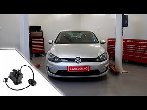 Volkswagen E-Golf(VII): Hvordan bytte tanklukelås - 2013 og nyere modeller