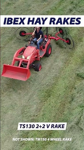 Ibex Hay Rakes