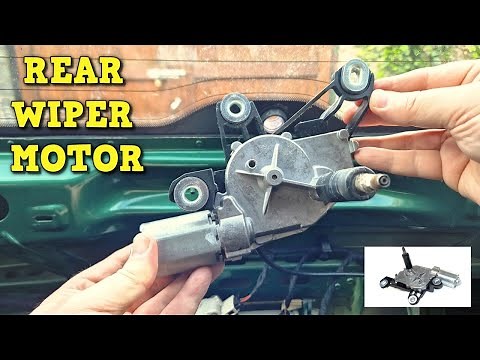 Rear Wiper Motor - Volkswagen Polo