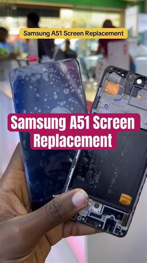 Samsung a51 screen replacement. #samsunga51 #samsunga51screen #samsungscreenrepair #samsungrepair
