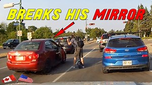 28K views · 708 reactions | CAR TRIES RUNNING OVER RIDER IN ROAD RAGE MOMENT | Dashcam Lessons | Facebook