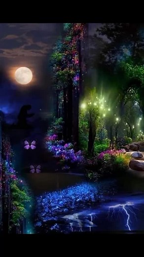 Enchanting Animated Nature Scenes for Relaxation