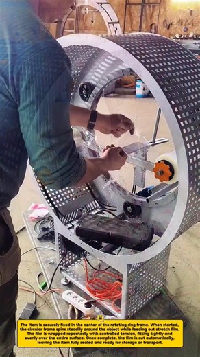 Automatic Stretch Wrapping Machine | Fast & Tight Packaging