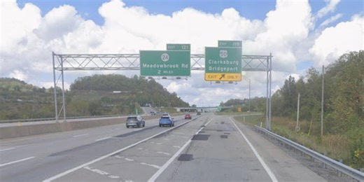 Road work set to begin on I-79 between Anmoore & Meadowbrook Mall & last through fall of 2026