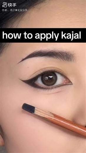 Easy Method to Apply Kajal for Summer Eye Makeup