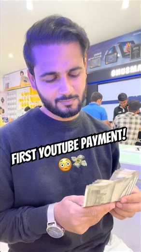 Meri FIRST YouTube Payment! 😳💸 Direct Google AdSense Se | YouTube Journey #armanbakshi #shorts