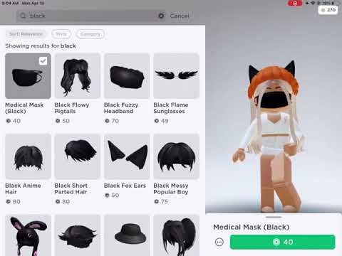Halloween Theme ROBUX Shopping Spree!! So Cute!!