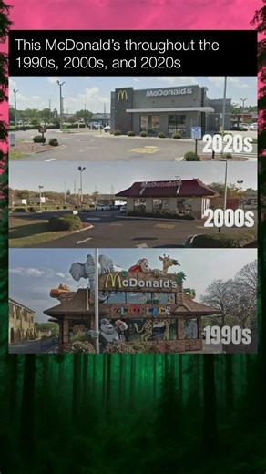 This McDonald’s throughout the 1990s, 2000s, and 2020s