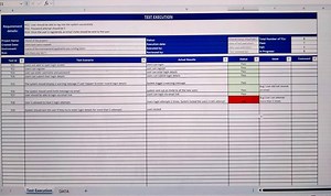 Test Executiontemplate |test Coverage |UAT Testing Documents |QA Testing Execution Document | Testing Products Template - Etsy UK