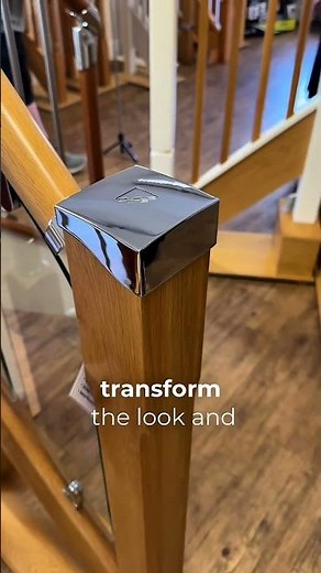 Staircase Newel Cap Upgrade