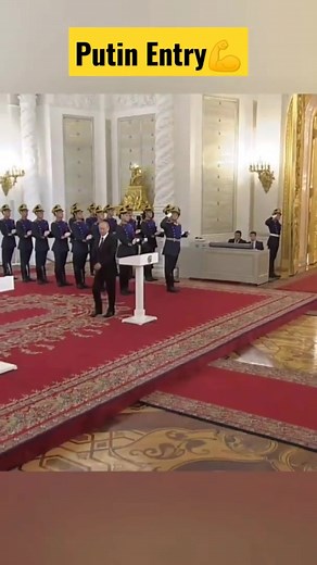 Vladimir Putin Walking Style - Moscow Entry Status