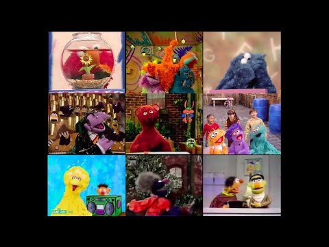 Sesame Street Seasons 33-37 Theme Song but it's only the clips from the blocks
