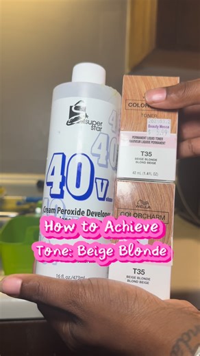 Tee 🌟 on Instagram: "Beginner Friendly Steps 🎨⤵️ ⭐️ Every bottle of Wella Toner that you use will use TWO parts of 20v developer (my preference). The ration is 1:2. ⭐️ After mixing the Wella Toner and developer THOROUGHLY, add hot water and mix everything together THOROUGHLY. ⭐️ Submerge the wig into the mixture, use a comb to make sure the toner is distributed evenly through the wig then allow it to sit in there for about 30 minutes. ⭐️ Rinse the wig thoroughly, condition the wig, then allow 