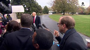 Asked if he wants newly-appointed acting Attorney General Matthew Whitaker "to rein in Robert Mueller," Pres. Trump replies, "What a stupid question that is. What a stupid question." https://abcn.ws/2QvQ406 | ABC News