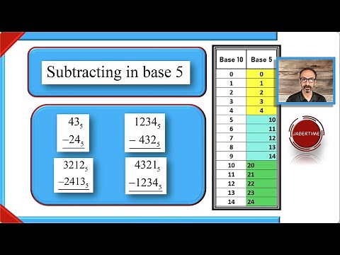 Subtracting in Base 5 Four Examples