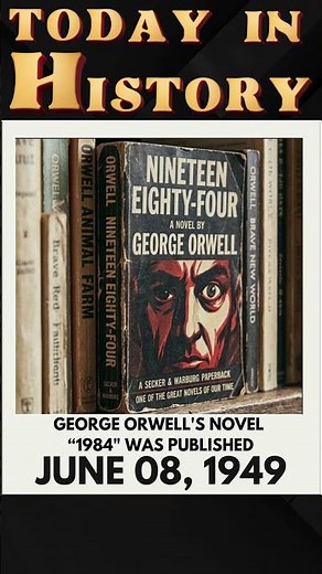George Orwell's Novel "1984" is Published