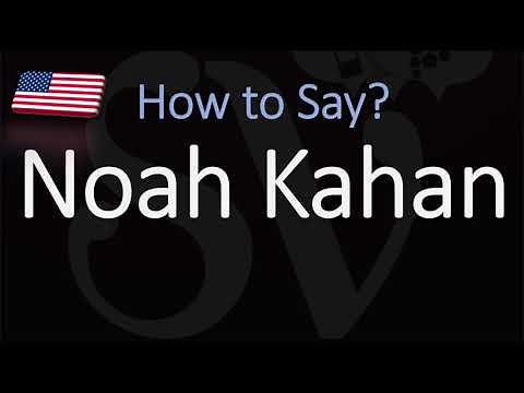 How to Pronounce Noah Kahan? (CORRECTLY)