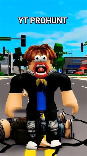 Bacon though she was in trouble and then…😂 | Bailalo Gozalo Roblox #roblox #robloxshorts #shorts