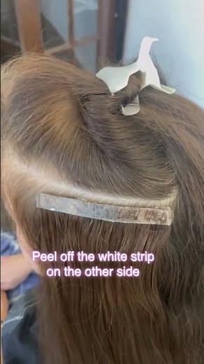 How to Apply Tape-In Hair Extensions: Step-by-Step Tutorial#hairextensions #ugeathair #hairtok #hair
