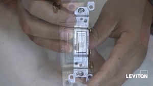 Leviton 20 Amp Industrial Grade Heavy Duty Single-Pole Locking Toggle Switch, Brown 1221-2L 1221-2L