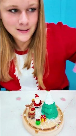 Assistant Crafts a DIY Santa a Rudolph Christmas Nightlight #FamilyFun #HolidayCraft