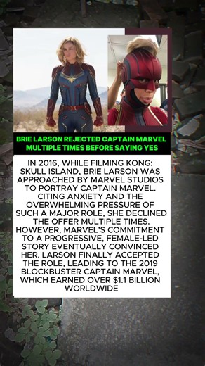 Brie Larson Almost Rejected Captain Marvel — The Untold Marvel Story