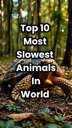 Top 10 most slowest animals on the planet #foryou #viralshort #yourattentionplease #slowestanimals