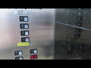 Schindler Hydraulic Parking Elevator At Northridge Fashion Center (With alpalJL)