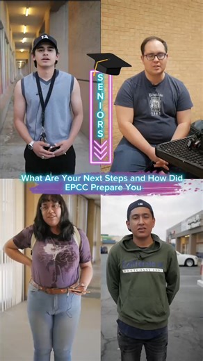 We're so proud of our grads! In this video, 2023 graduates talk about their next steps and how EPCC helped them. #LatinoStudentSuccess | El Paso Community College