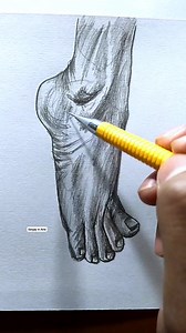 1.9K views | Easy foot drawing trick ❤️ #pencildrawing #artwork #reels | Sanjay m Arts | Facebook