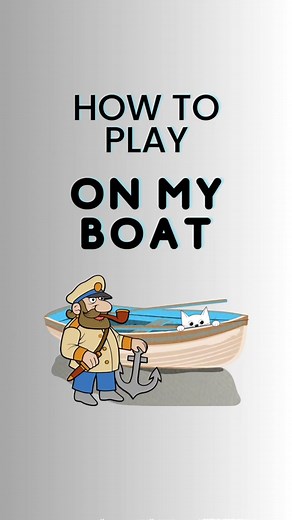 Game: On My Boat Submission: Gant L. Players: 3-10 On My Boat is a perfect game for a group of friends or family members big or small looking for a game with no materials needed. On My Boat is a game which requires creativity, some thought, and some teamwork. The game is perfect for road trips, campfires, or right before bed! #groupgames #youthgames #onmyboat #gameideas #gamenight