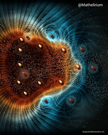 The Cosmic Cartography of Zeros and PolesYou are looking at a moving map of a rational function.The golden wells are zeros.The dark singular crowns are poles.Between them, the glowing threads trace the invisible geography of a complex function as it bends, folds, and reorganizes the plane.The object driving the scene isR(z,t) = ∏ⱼ₌₁ᵐ(z - aⱼ(t)) / ∏ₖ₌₁ⁿ(z - bₖ(t))The zeros aⱼ(t) act like downward wells in the logarithmic landscape.The poles bₖ(t) act like upward singular peaks.That landscape isU(