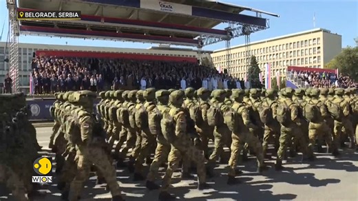 Serbia stages a massive military parade to showcase its latest tanks, jets, and missile systems Watch! Jyotsna Kumar brings you this report | WION