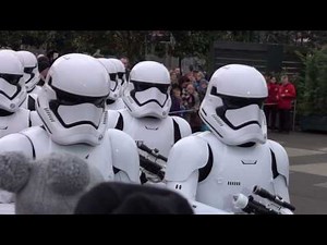Star wars First order march season of the force Walt Disney Studios park Disneyland Paris 2017. :)