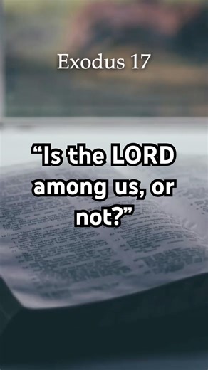 Exodus 17:3b-7 #kjvaudiobible #biblereading #bibleverse #audiobible #biblestories #dailybible #kjv