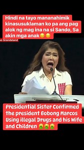 616K views · 14K reactions | Presidential Sister Breaks her Silence, Regarding Her Brother President Bong-Bong Marcos Using illegal drugs‼️‼️ #MarcosResign #BBMRESIGN #fyiシ゚viralシ゚viral #followerseveryonehighlights #fbpost2025シfb #followerseveryone #highlightsシ゚ #fypviralシ #fyipシツ #commentsectionvibes #masterofthethieves #commentsectionvibes #followersreels #highlightsシ゚ #followers | Ching Villafuerte | Facebook