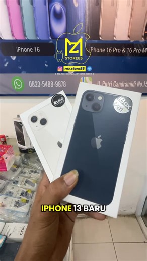 MZ STORE 85 on Instagram: "[ TIDAK MENJUAL IPHONE INTER ] [ TIDAK MENYEDIAKAN KREDIT ] 🏷️ Dijamin 100% resmi indonesia sinyal permanen (anti blokir) 🏷️ Free Case + Screen Protector+Charger 🏷️ Free Backup data & iCloud 🏷️ Free ongkir Sekalbar ( JNE & JNT) 📝 Produk yang kita jual adalah merupakan unit resmi indonesia ( iBox , Digimap , Blibli ) PAYMENT 💵 🏷️ Cash 🏷️ Transfer OPEN 09.00 - 21.00 WIB instagram : @mz.store85 Tiktok : @mz.store85 FAST RESPON WA : 📞0823 5488 9878 ( admin MZ.STOR