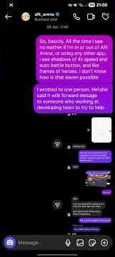 AFK ARENA BURNED SCREEN PROOF OF CONVERSATION PART 2!