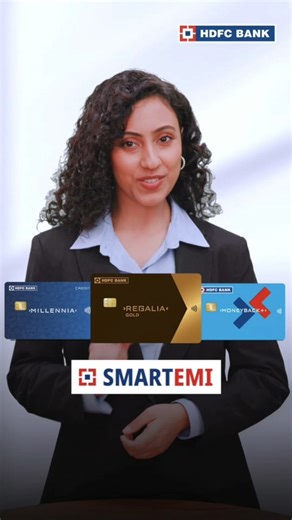 HDFC Bank on Instagram: "Credit card bills keeping you from planning that festive season party? Don’t let past transactions ruin your celebrations. Just break them up into smaller, manageable payments with HDFC Bank Smart EMI. Save your festive season and CIBIL scores the Smart way! Convert to SmartEMI by visiting the link in our bio. #HDFCBank #SmartEMI #CreditCardEMI #EMIMadeEasy #InvestmentPlans #FestiveFinances #SmartBanking #CelebrateMore #EasyPayments #SmartFinance"