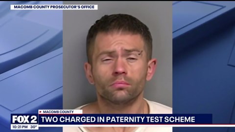 Two charged in Macomb County paternity test scheme